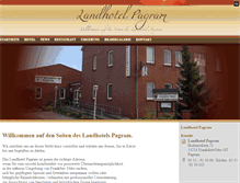 Tablet Screenshot of landhotel-pagram.de